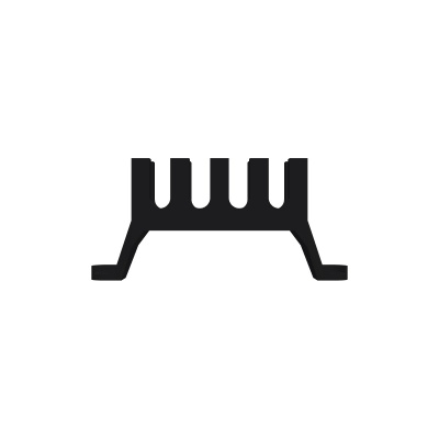 Wire Organizer black 14HP