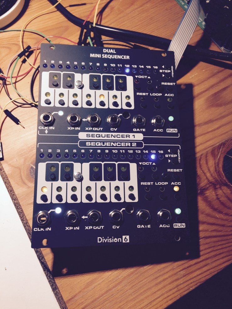 Mini Sequencer Kit for Eurorack by Division6