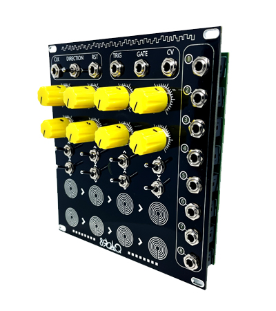 8SEQ - 8 Step Sequencer and transponical Touch Interface for Eurorack Synthesizer