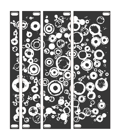 Blank Panels for Eurorack Bubbles Edition LMTD