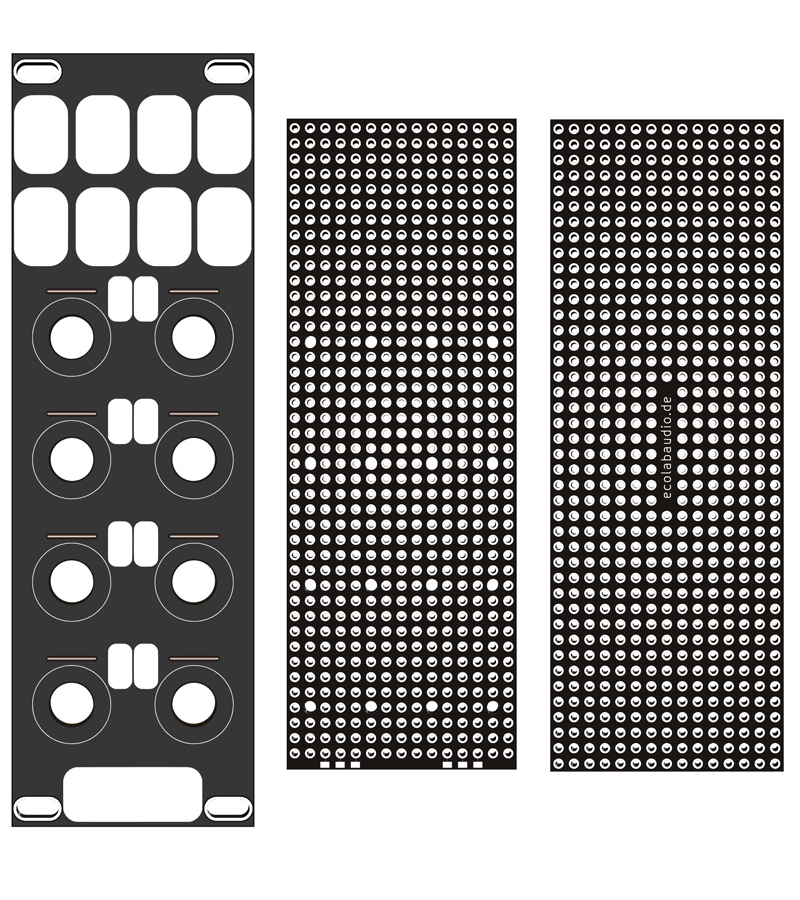 Proto Pack 8HP for Eurorack Synthesizer