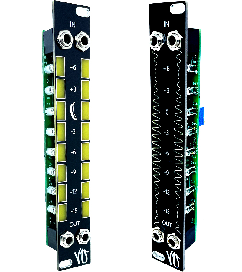 VU Level Meter for Eurorack Synthesizer