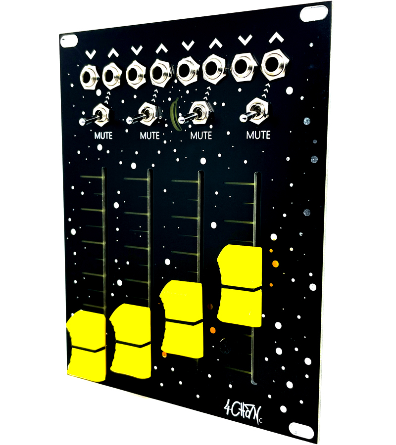 4CHAN C - Voltage Source & Faderbank for Eurorack Synthesizer