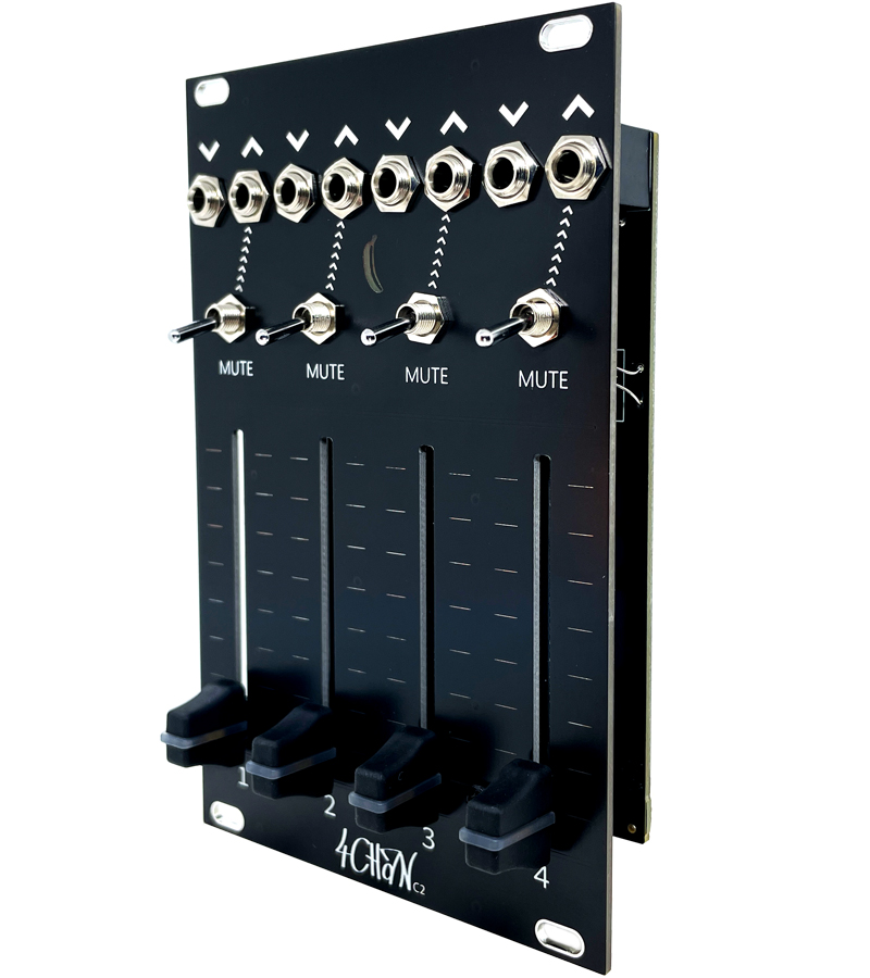 4CHAN C2 - Voltage Source &amp; Faderbank for Eurorack Synthesizer