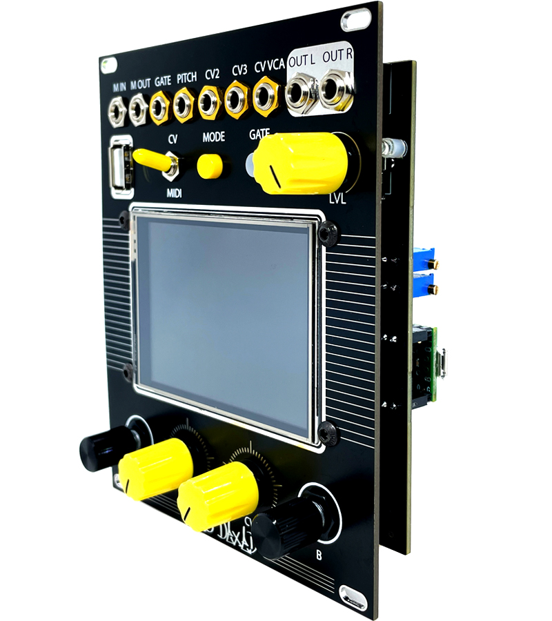 EuroDexed - Teensy Multi Engine for Eurorack Synthesizer (Prototype)