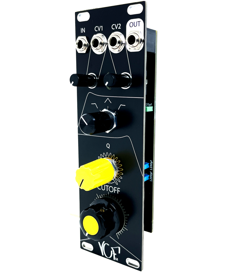 VCFm - Switchable Multi State Filter for Eurorack Synthesizer