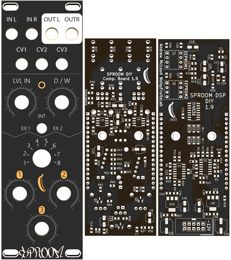 SPROOM DSP DIY for Eurorack Synthesizer