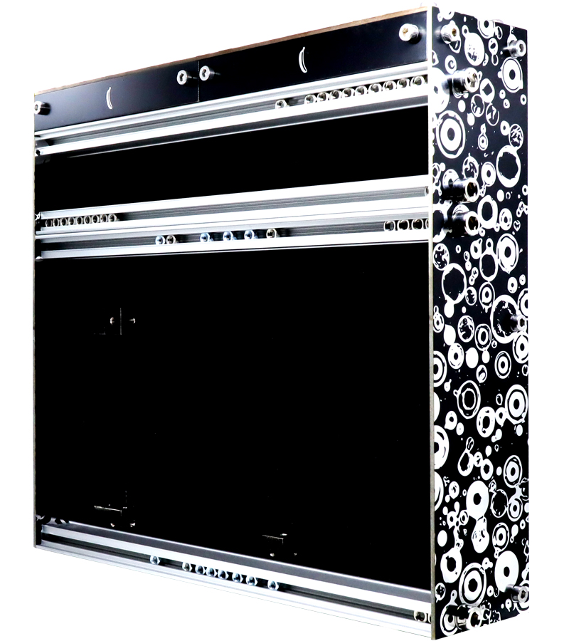 Powered DIY 4U+ Case for Eurorack Synthesizer