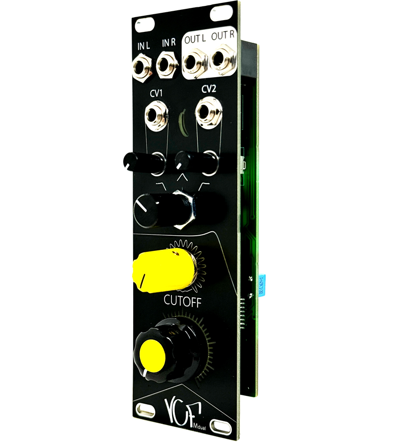 VCFm dual - Stereo Multi State Filter for Eurorack Synthesizer