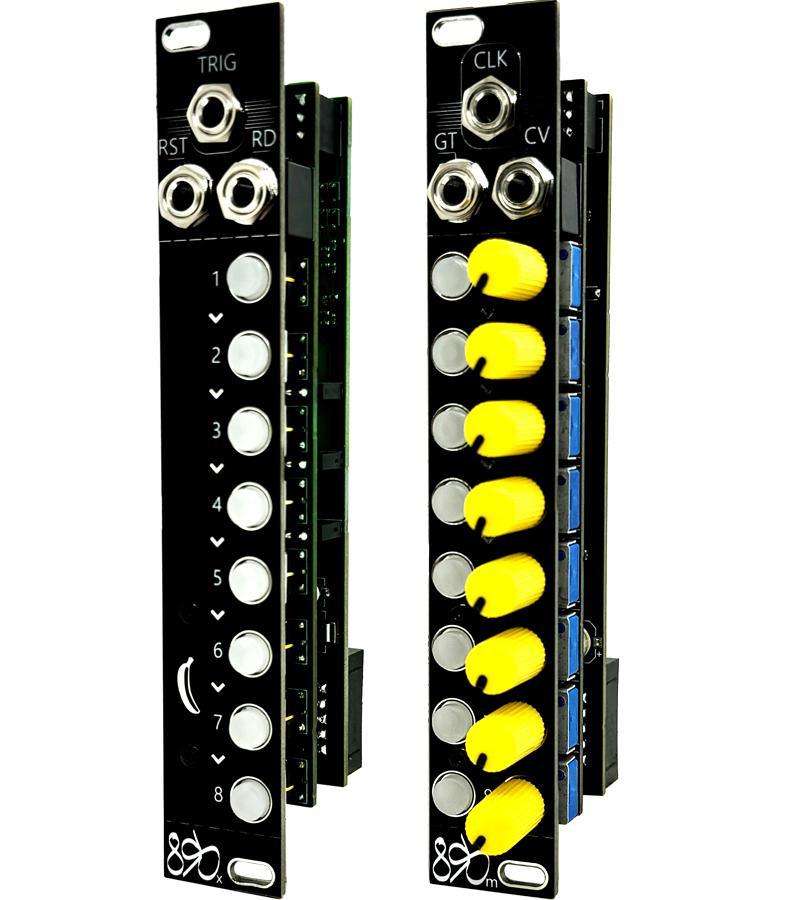 8SEQm - Mini 8 Step Sequencer for Eurorack Synthesizer