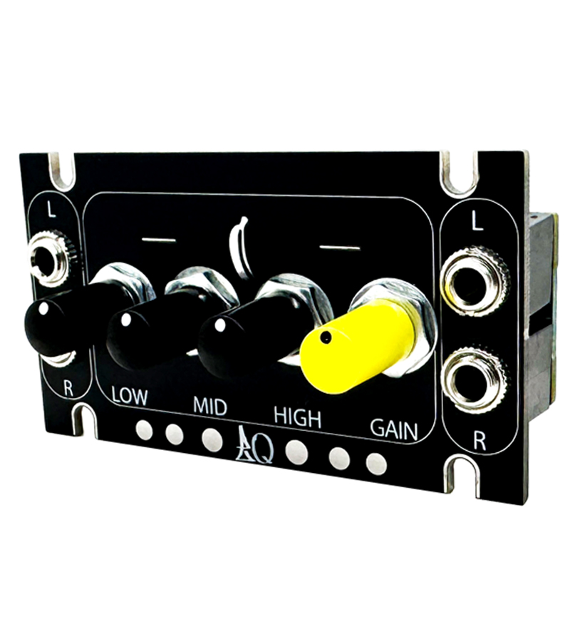 EQ 1U - 3 Band Equalizer for Eurorack Synthesizer
